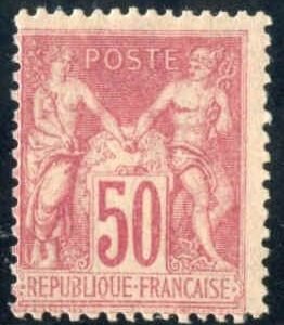 France 107 Just Fine Hinged cv $250
