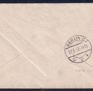 Germany 1932 DO-X Red Flight Cachet