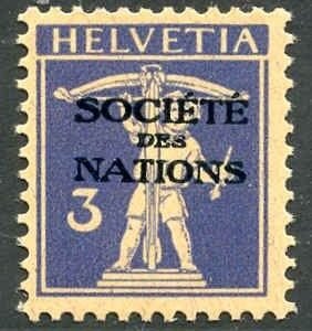 Switzerland Officials 2O2 VF NH - Rellstab Cert