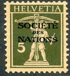 Switzerland Officials 2O6 XF NH sfr 800.00