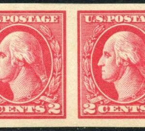 US 533 Washington / Franklin F - VF NH Pair cv $400
