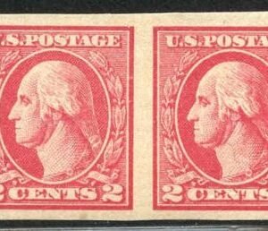 US 533 Washington / Franklin VF NH Pair cv 420.00