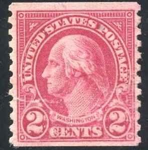 US 599a  F - VF Unused - Faults cv $115