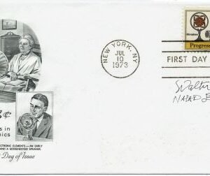 US 1502 FDC Signed by the designers, Walter & Naiad Einsel