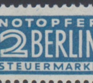 German Allied Occupation - Compulsory Tax Stamps Mi 84 NH - Very Slightly Disturbed Gum