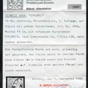 Switzerland Zum 24Aa XF Used