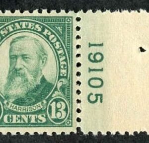 US 622 XF LH Plate Number Single