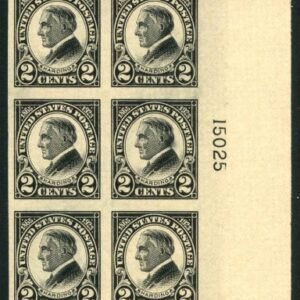 US 0611 VF LH Plate Block of 6 cv 90.00