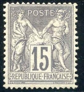 France 80var Ave - Fine LH Type IIa Singled Roumet