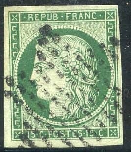 INV-12026itExt_46b311b1-a7f7-4b59-8c31-e5ace643d075 France 0002b Maury 2c VF + Used 4 Large Margins - Star Cancel cv $1100.00