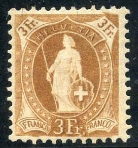 Switzerland 88b F - VF + NH sfr $600