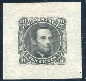 US 116-E1d XF Die on Proof Paper Rare! cv $1,000