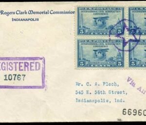 US Colorado, Pueblo 650 Fancy Cancel Cover, Star