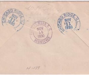 US Illinois, Chicago Ridge 552, 558, 560, 689 Fancy Cancel Cover, Peace