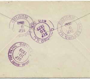 US Illinois, Galesburg 554, 558, 561 Fancy Cancel Cover