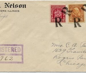 US Illinois, Rockford 638, 641, 680 Fancy Cancel Cover