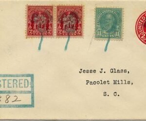 US Indiana, Highland 563, 680, U429 Fancy Cancel Cover, 3 leaf Clover