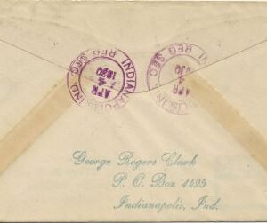 US Kentucky, Gee 563, 634, 651 Fancy Cancel Cover