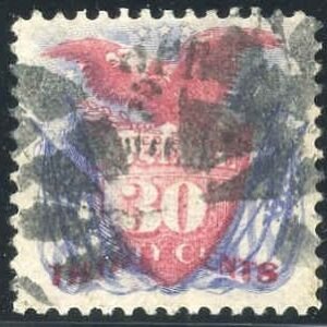 US 121 Pictorials Used VF Large Margins - Well Centered cv $425