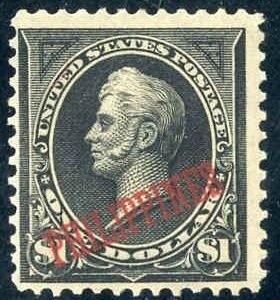 US Possessions - Philippines 223a F - VF LH Type II PFC Fresh! cv $2,000