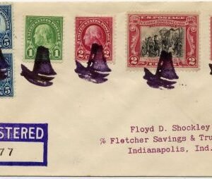 US Kentucky, Boat 632, 634, 637, 646, 651 Fancy Cancel Cover