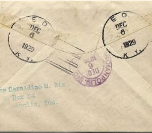 US Kentucky, Ed 551, 633, 638, 641 Fancy Cancel Cover, Star in Circle