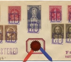 US Kentucky, Ed 551, 628, 633, 643, 654, 657, 688 Fancy Cancel Cover, Ed in Box