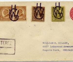 US Kentucky, Gilley 576, 636, 640, U429 Fancy Cancel Cover