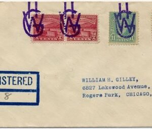 US Kentucky, Gilley 563, 645, 684 Fancy Cancel Cover