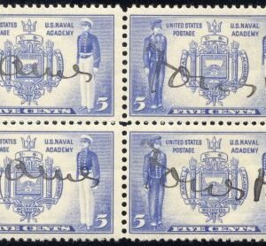 US 794 Autographed Block by James Forrestal