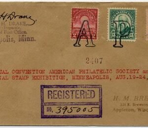 US Minnesota, Minneapolis 622, 655, 657 Fancy Cancel Cover