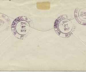 US New Jersey, Wildwood 649, 685 Fancy Cancel Cover