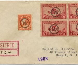 US New Jersey, Wildwood 509, 649 Fancy Cancel Cover