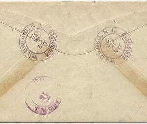 US New Jersey, Wildwood 509, 649 Fancy Cancel Cover
