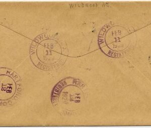US New Jersey, Wildwood 481, 644, 649 Fancy Cancel Cover