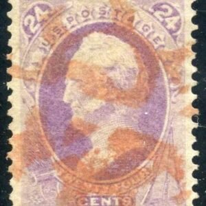 US 153 Bank Notes Used S-O-N Red Fancy Cancel - Beautiful cv $245