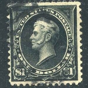 US 276 Bureau & Regular Issues Fancy Cancel F - VF Used Neat Face Free Cancel cv $100
