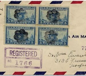 US Ohio, Crestline 650 Fancy Cancel Cover, Geometric Swirls