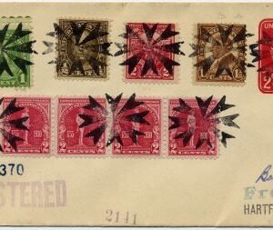 US Ohio, Troy 632, 633, 643, 653, 688, U522 Fancy Cancel Cover