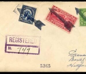 US Pennsylvania, Corry 565, 632, 644 Fancy Cancel Cover, Arrow