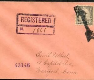 US Pennsylvania, Corry 566, 634 Fancy Cancel Cover, Arrow