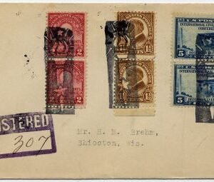 US South Carolina, Pacolet Mills 633, 650, 654 Fancy Cancel Cover, Torch, Fire