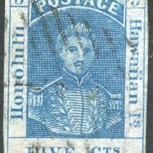 US Possessions - Hawaii 9 Used F - VF 4 Margins - Tiny Back Flaws cv $400