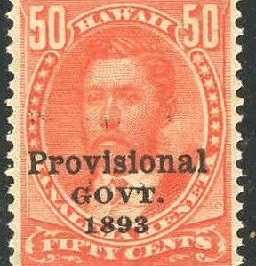 US Possessions - Hawaii 72f NH F - VF Type III PF cert cv $1,600