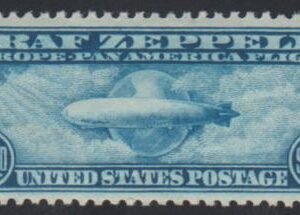 US C15 Airmail Fine NH