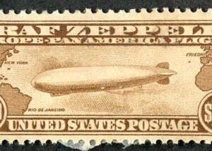 US C14 Airmail VF Mint Minor Faults