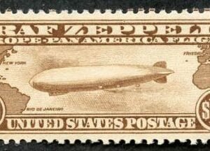 US C14 Airmail VF - XF Mint Minor Faults