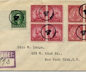 US Pennsylvania, Sharpsville 682, 689 Fancy Cancel Cover