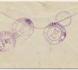 US Pennsylvania, Sharpsville 635, 637, 689 Fancy Cancel Cover, Star