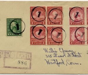 US Pennsylvania, Sharpsville 486, 654, 689 Fancy Cancel Cover